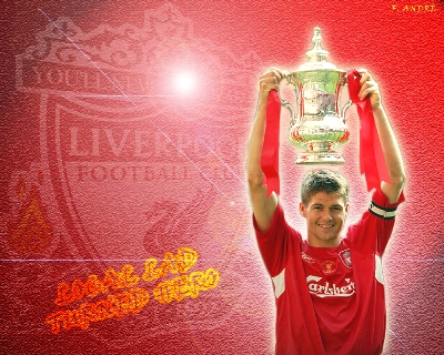 Liverpool FC Arts: Steven Gerrard Wallpaper II